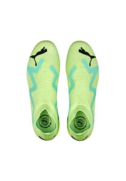 Puma Future Match Fg/Ag - Moulded Stud Football Boots - Fast Yellow Black Electric Peppermint -Stock X 378e1a0243884d2b9a9eddfcf7ebd195