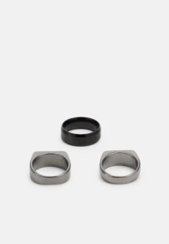 Jack & Jones Jacplate 3 Pack - Ring - Black -Stock X 38463de9181f480db136dc2abc78c658