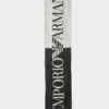 Emporio Armani SCARF - Scarf - Black/white