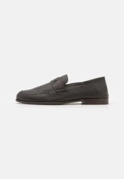 Hackett London Phil Loafer Tumble - Slip-Ons - Dark Brown