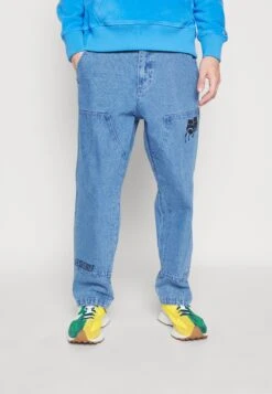 Obey Clothing Depot Pant - Relaxed Fit Jeans - Light Indigo -Stock X 390b21909d5b4373a6663babf36006a1