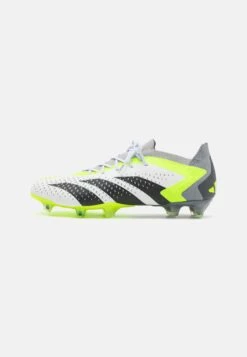 ADIDAS PERFORMANCE Predator Accuracy Fg - Moulded Stud Football Boots - Footwear White/Core Black/Lucid Lemon