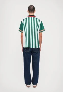 STRIPED FOOTBALL - Print T-shirt - Green -Stock X 39a2cf14e404426bbd35b72083a827a4