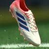 ADIDAS PERFORMANCE COPA PURE III LEAGUE FIRM GROUND/MULTI GROUND FOOTBALL BOOTS - Firm-ground Football Boots - Off White/lucid Blue/signal Coral -Stock X 3a058b2b4b004872a9f2fc7aa83c20a6