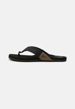 Reef Newport - T-Bar Sandals - Black