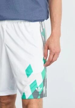 Adidas Originals NUWAVE SHORT - Shorts - White -Stock X 3a5d7c7357904ea9aa4f34181deb35dd