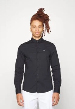 Calvin Klein Stretch Slim Shirt - Formal Shirt - Black -Stock X 3a6c6d55523a4b33b57d3d2b6aea7e5e