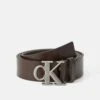 Calvin Klein BUCKLE TUMBLED - Belt - Dark Brown/antique Silver-coloured -Stock X 3a71f3f1a9dc4fafae4c4ae38251f17f