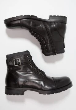 Jack & Jones Jfwalbany - Lace-Up Ankle Boots - Anthracite -Stock X 3a73ede76b5840a1838888ec8400dea2