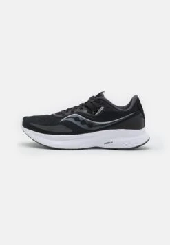 Saucony Guide 15 - Stabilty Running Shoes - Black/White