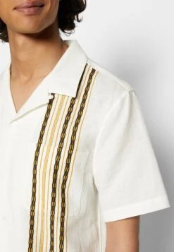THE KOOPLES Chemise - Shirt - White/Yellow -Stock X 3b29d82c16234a289b39418403f7b54f