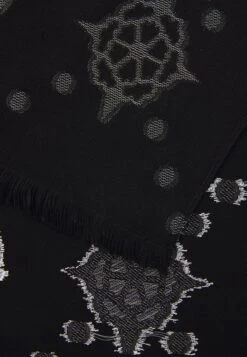 Guess ZALINA UNISEX - Scarf - Black -Stock X 3b2efa870a5a461f9b52eb820189a718