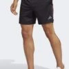 ADIDAS PERFORMANCE Workout Base- Sports Shorts - Black Bright Red Transparent
