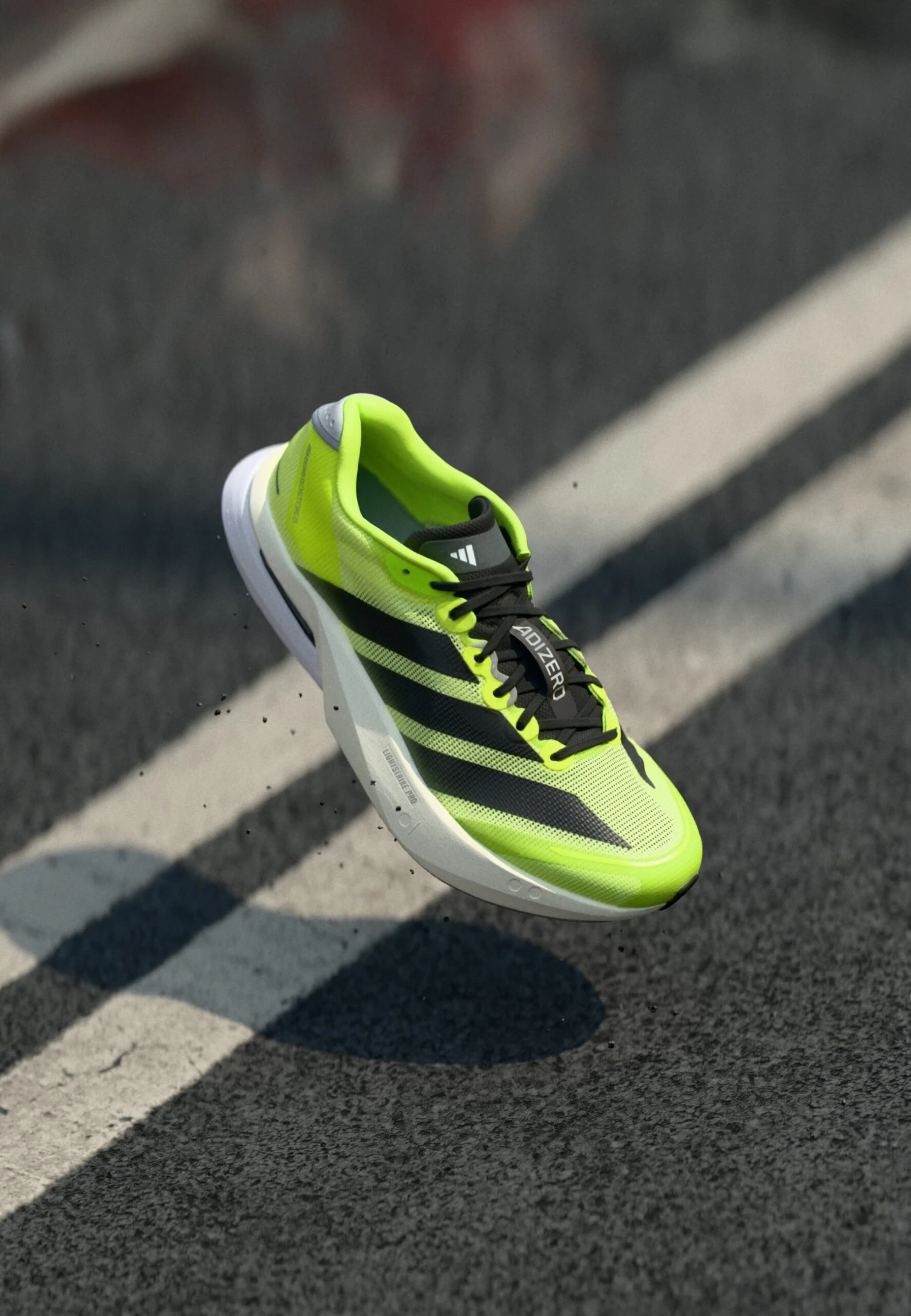 ADIDAS PERFORMANCE ADIZERO BOSTON 13 - Road Running Shoes - Lucid Lemon/core Black/halo Silver 3 ADIDAS PERFORMANCE ADIZERO BOSTON 13 - Road Running Shoes - Lucid Lemon/core Black/halo Silver