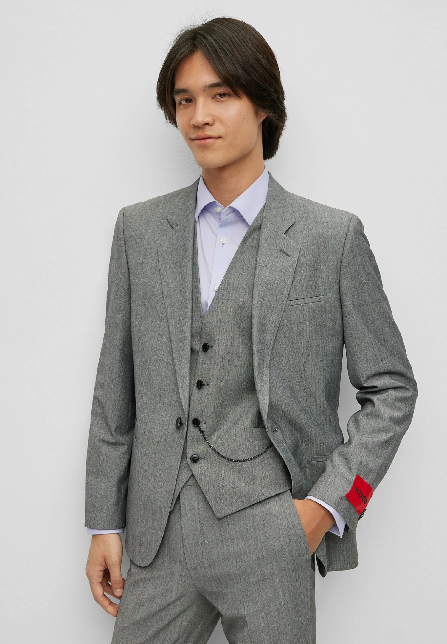 Hugo Arti Hesten232V1X - Suit - Open Grey Twentyone 11 Hugo Arti Hesten232V1X - Suit - Open Grey Twentyone - Image 9