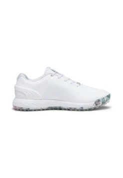 PUMA Golf Golf Shoes - White-Aqua Green-Shocking Pink -Stock X 3c373764757b468397f6d20ed668782e
