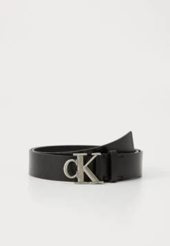 Calvin Klein BUCKLE TUMBLED - Belt - Dark Brown/antique Silver-coloured -Stock X 3c80573a562f433d95d0672b18311d45