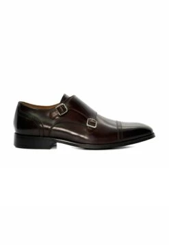 Dune London SALOON DOUBLE STRAP MONK - Smart Slip-ons - Brown -Stock X 3c90a6953fd84c4eba6e97d4e97ea076
