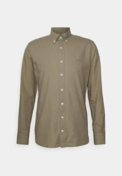 Hackett London Garment Dyed Oxford - Shirt - Olive -Stock X 3cb98475d19c400791dfa5f53e992497