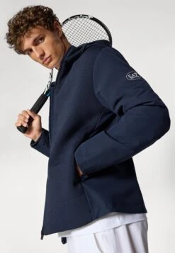 EA7 Emporio Armani TENNIS PRO LIGHT PADDED JACKET - Outdoor Jacket - Blue -Stock X 3d18b7faad2b40f6b30aee30f73755e0