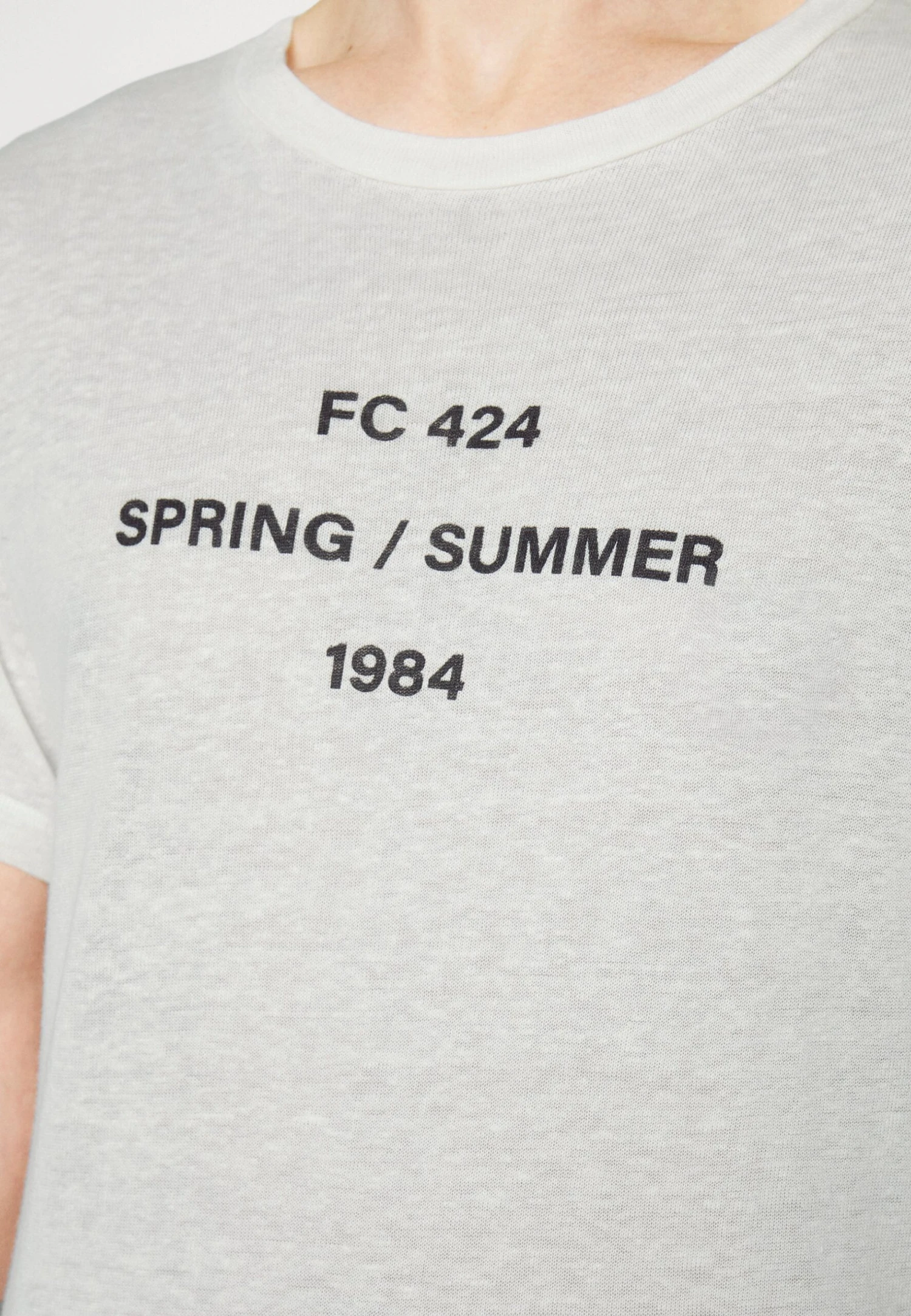 424 Unisex - Print T-Shirt - White 8 424 Unisex - Print T-Shirt - White - Image 6