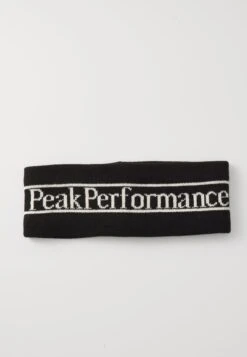 Peak Performance POW HEADBAND UNISEX - Ear Warmers - Black/vintage White/
