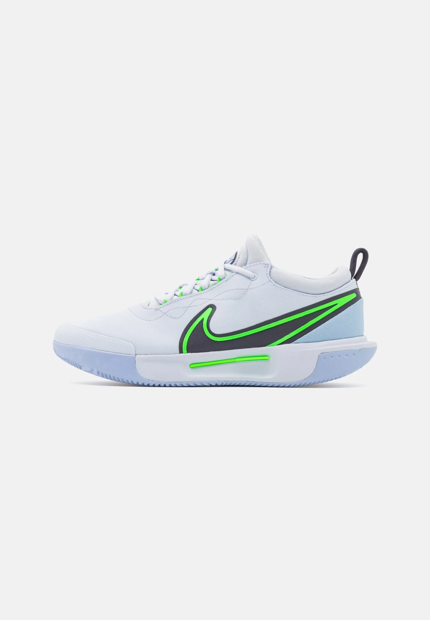 Nike Performance Court Zoom Pro Clay - Clay Court Tennis Shoes - Football Grey/Green Strike/Gridiron 3 Nike Performance Court Zoom Pro Clay - Clay Court Tennis Shoes - Football Grey/Green Strike/Gridiron