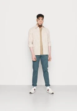 Scotch & Soda Mott Contains - Chinos - Steel -Stock X 3eb590c2d3134b72acefb73e11bf6708