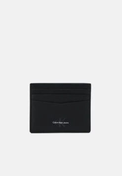Calvin Klein Jeans Monogram Soft Cardcase Unisex - Business Card Holder - Black