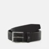Emporio Armani CINTURA TAGLIE ARDIGLIONE TOUNGUE BELT - Belt - Nero