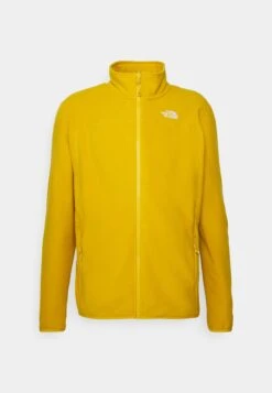 The North Face 100 Glacier Full Zip - Fleece Jacket - Arrowwood Yellow -Stock X 3fac8dda40b545cf9ae333dbcc1e3452