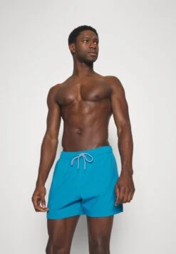 Abercrombie & Fitch Pull On - Swimming Shorts - Blue Solid