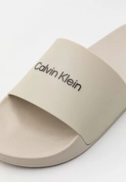 Calvin Klein Pool Slide - Pool Slides - Feather Gray -Stock X 412716b68b594d2a8bb0f5323597b259
