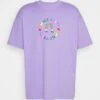 Converse Pride Oversized Tee Unisex - Print T-Shirt - Lilac
