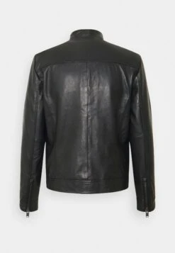 Selected Homme Slhiconic Classic - Leather Jacket - Black -Stock X 416b4ae03b7745b98694a02bc81c8831