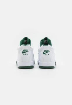 Nike Sportswear Air Flight Lite Mid - High-Top Trainers - White/Gorge Green -Stock X 41715ccfb0cb4c65a01ac31d8a474072