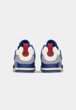 JORDAN SPIZIKE - Trainers - Sail/stormblue/varsity Red/muslin/neutral Grey -Stock X 41b680976ab34b229fb49af63f464d6d