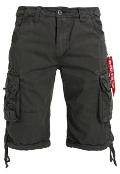 Alpha Industries Jet - Shorts - Grey/Black -Stock X 41d5dbf28f094a91ab6bf31c87429ded