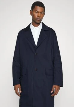 DRYKORN Solano - Classic Coat - Blue -Stock X 42393ada76d04a538d4efd4fa348721f