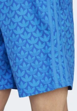 Adidas Originals Monogram- Swimming Shorts - Bright Royal Blue Bird -Stock X 4282a7c9bbe74b819d3644e12d55f2da