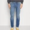 Jack & Jones Jjimike Jjoriginal- Straight Leg Jeans - Blue Denim -Stock X 42d62578484b402399e2a51928a7ff06