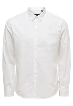 Only & Sons Klassisches - Formal Shirt - White -Stock X 4398d3211eeb434b85c6b15f947e0298