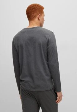 Boss Mix&Match Ls R - Pyjama Top - Charcoal -Stock X 43e0339209074758bd97a568cb86fadf