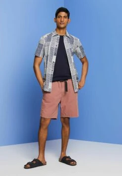 ESPRIT Leichtes Kurzarm - Shirt - Dark Blue -Stock X 445006120f60434da5ba4b6a7b002f82