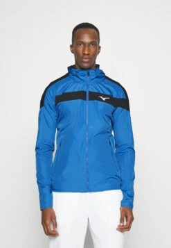Mizuno Hooded Jacket - Training Jacket - Nebulas Blue