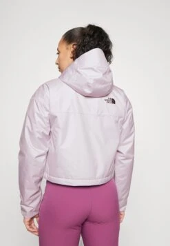 The North Face Cropped Insulated Quest - Outdoor Jacket - Lavender Fog -Stock X 44af328e87834137b64b847bf55431ee