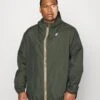 K-Way Plus Le Vrai Claude Unisex - Short Coat - Green Blackish