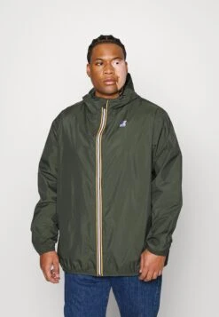K-Way Plus Le Vrai Claude Unisex - Short Coat - Green Blackish