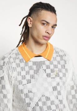 Jaded London Nebular Star Loose Jumper - Jumper - White -Stock X 452c9fa7a07f4028b3d05e4cbe382950