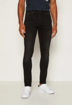 Denim Project Mr Red - Slim Fit Jeans - Black Wash